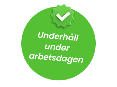 Service under arbetsdagen -stämpel