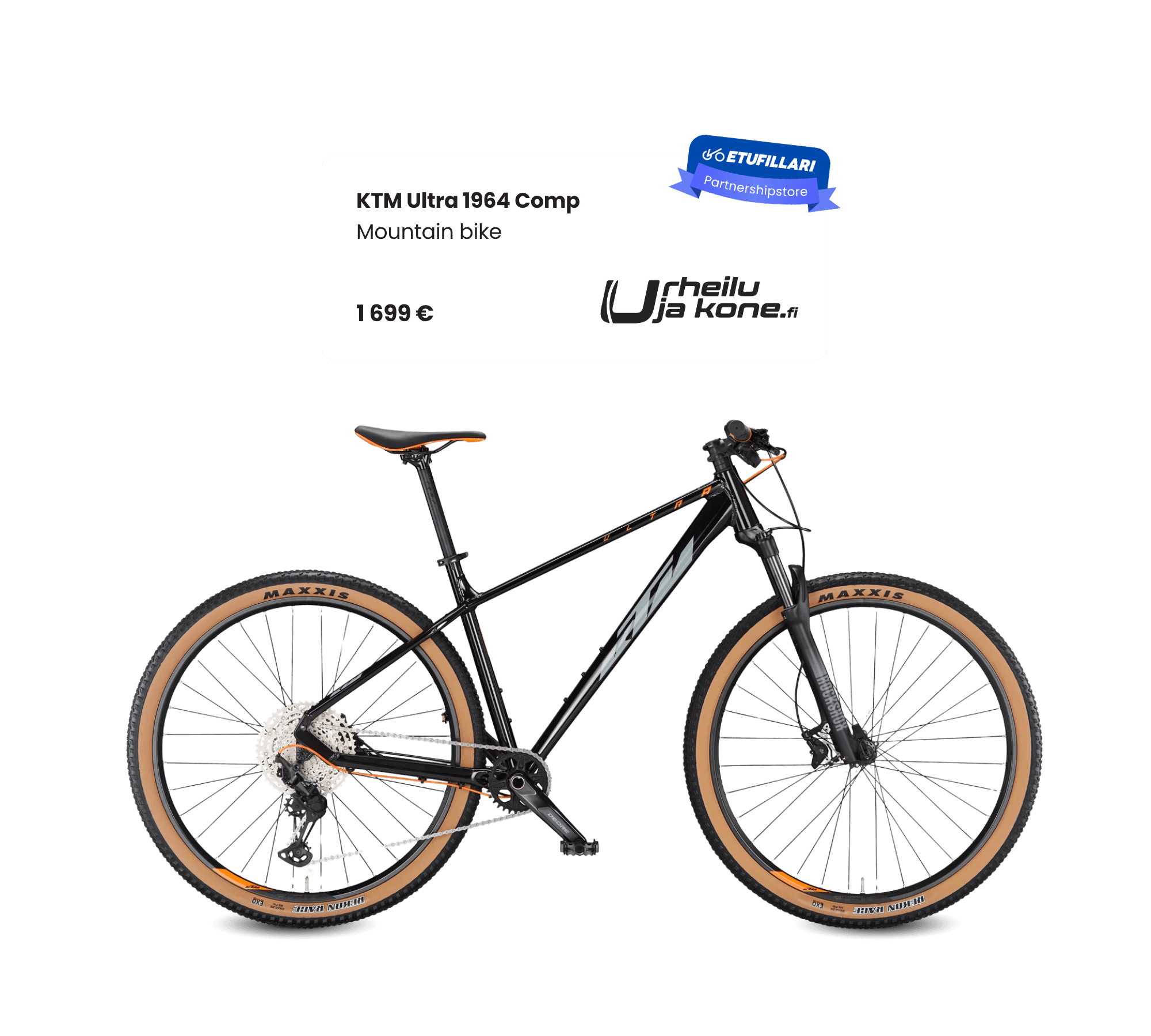 Employee bike and store selection: Urheilujakone.fi / Team Sportia Kalajoki