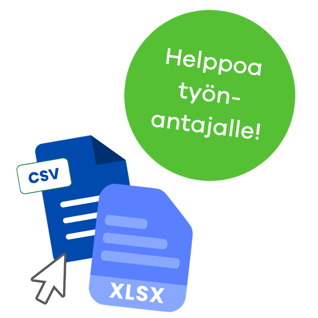 Helppoa työnantajalle