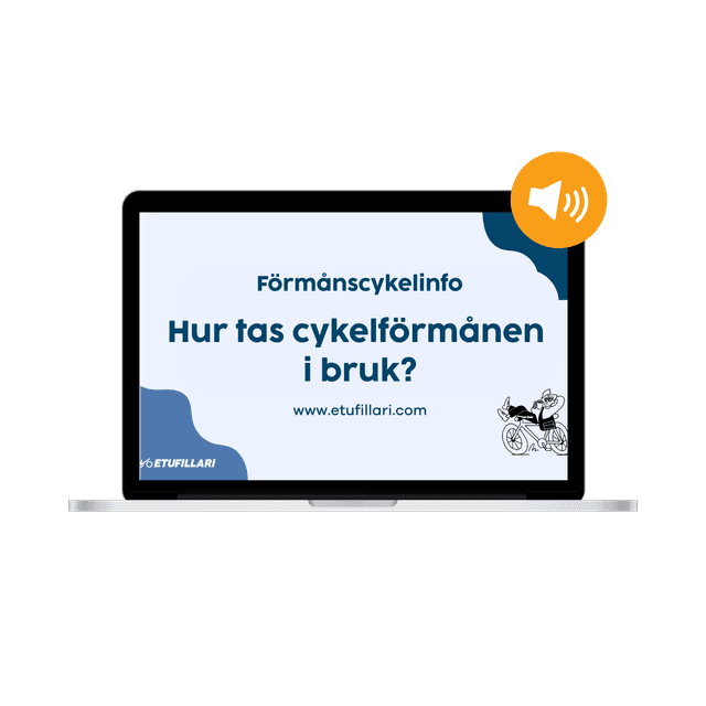 Skärm med information