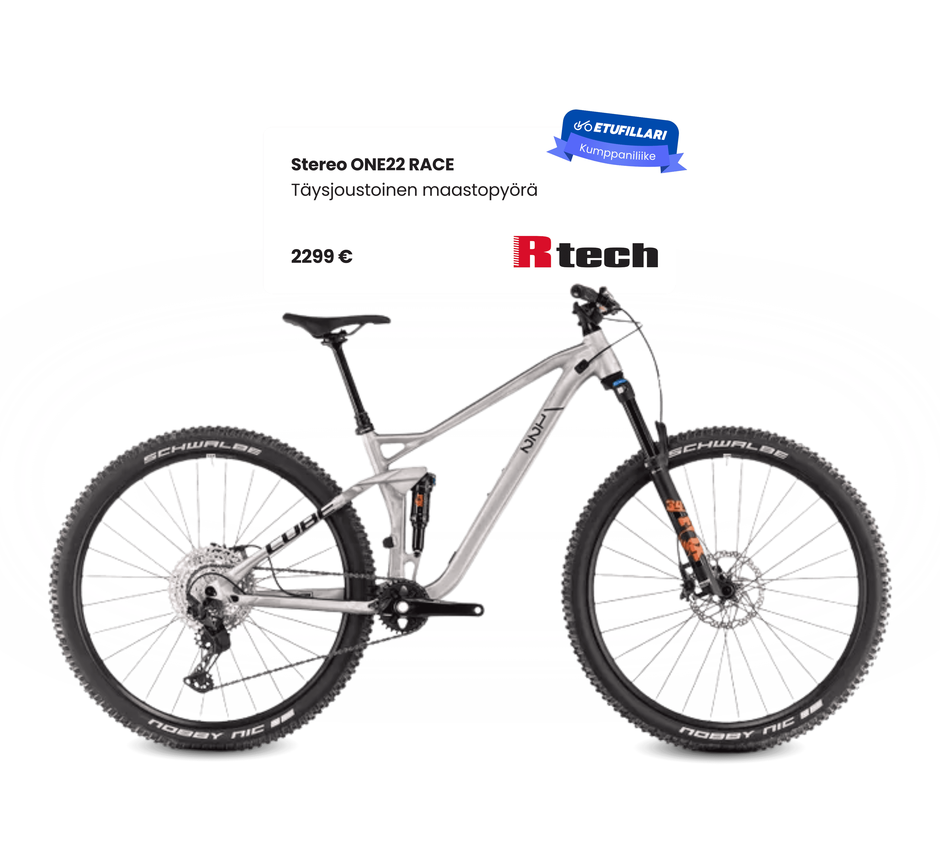 Pyöräkauppa ja pyörävalikoima